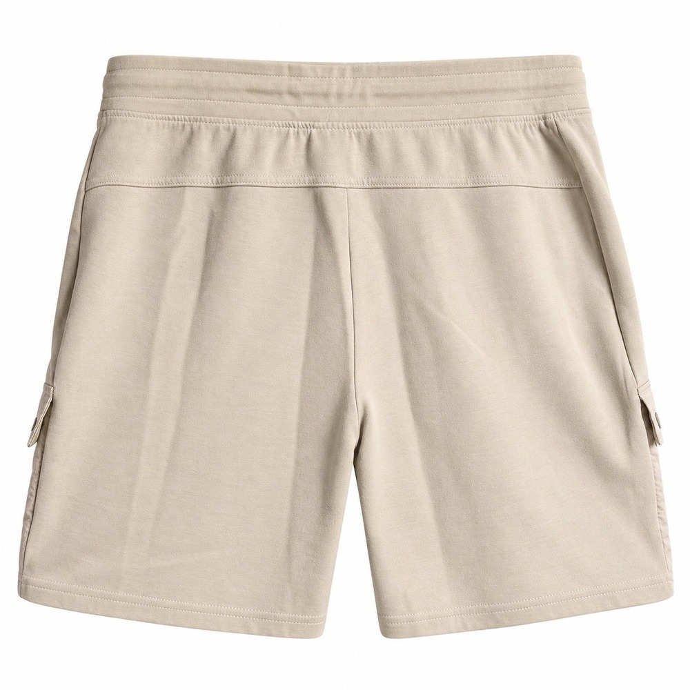 Kyodan Cargo Shorts L Beige Mixed Media Zip Pockets Drawstring Gorpcore Utility - Picture 7 of 9